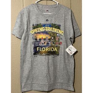 Majestic‎ 2019 MLB Spring Training Commemorative T-Shirt Size MD New With Tags